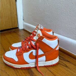 Nike Orange Dunks